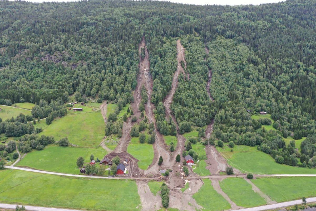 Skredene i Breie under Hans